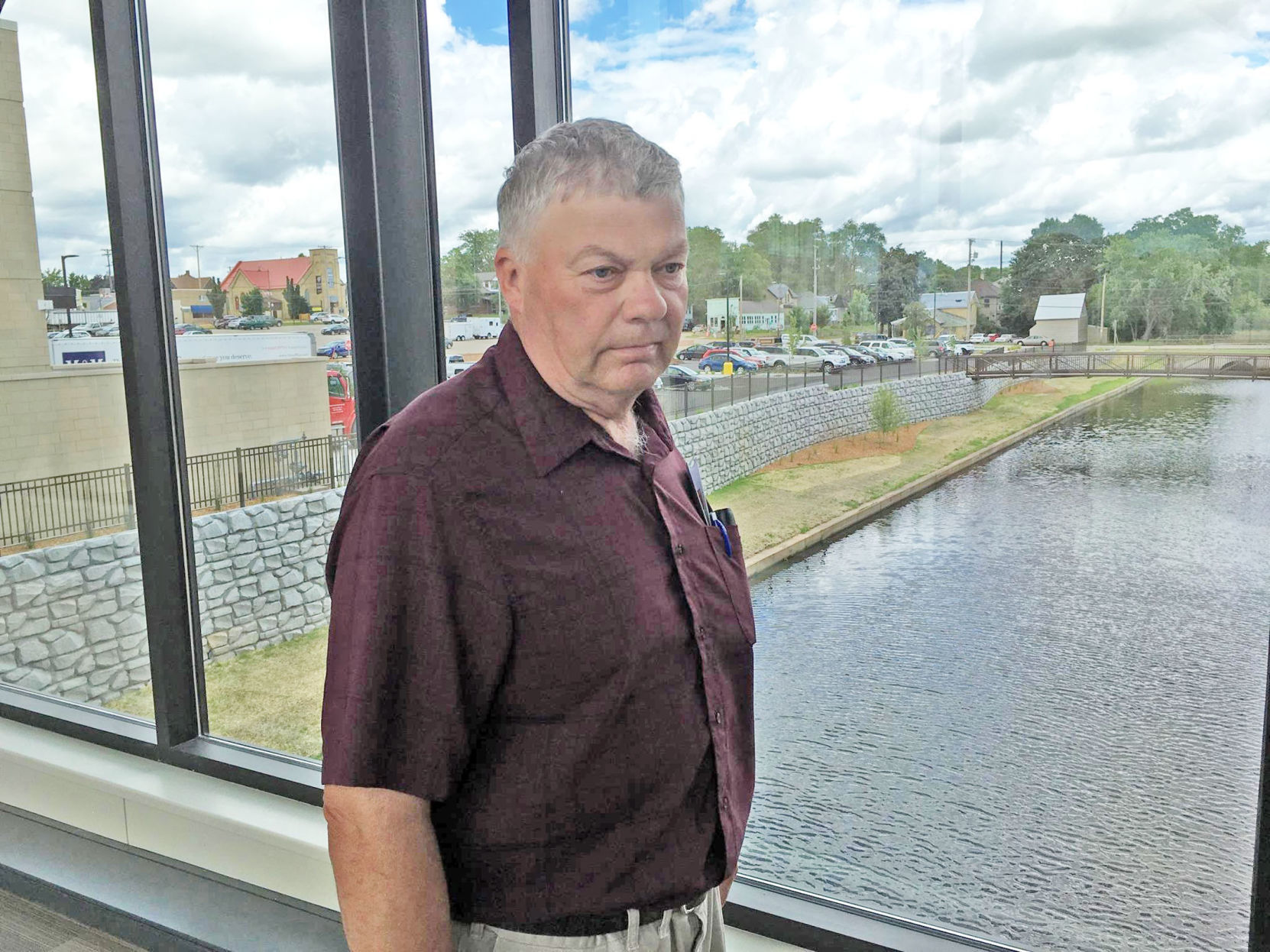 June 2017 -- neighboring county officials tour new building